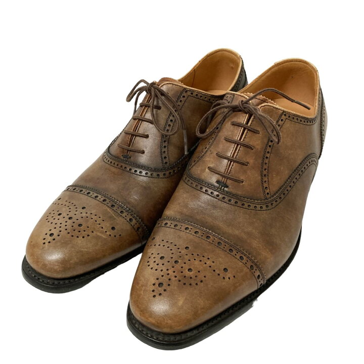 楽天市場】【中古】SCOTCH GRAIN レザーシューズ F 9057 ブラウン 