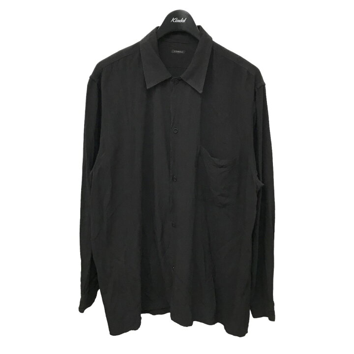 楽天市場】【中古】COMOLI 24SS レーヨン オープンカラーシャツ 長袖 