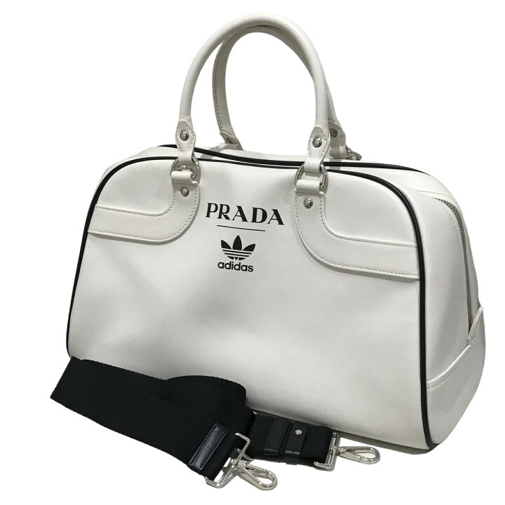 楽天市場】【中古】PRADA×adidas世界700個限定 ボストンバッグ 1BB074 
