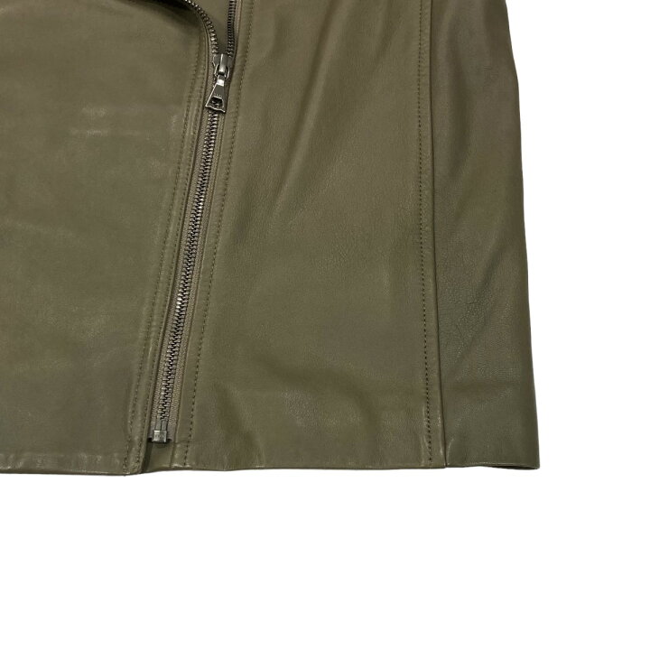 楽天市場】【中古】theory SLEEK LEATHER MOTO JKT レザーライダース  