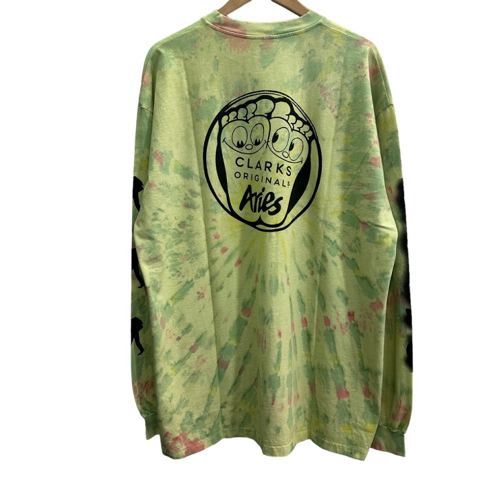 楽天市場】【中古】Aries×Clarks Originals Tie-Dye LS Tee タイダイ  