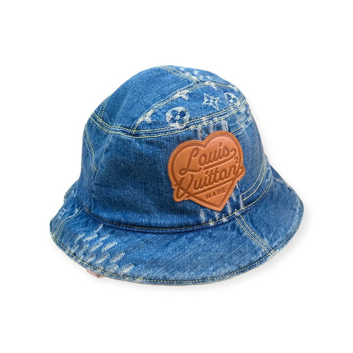 楽天市場】【中古】LOUIS VUITTON ×NIGO リバーシブルデニムバケット 