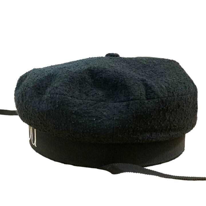 楽天市場】【中古】Patou ベレー帽 AC00201349998 ブラック サイズ 
