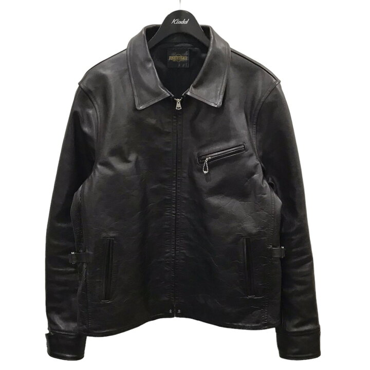 楽天市場】【中古】FINECREEK＆COレザージャケット TOP FIELD トップ 