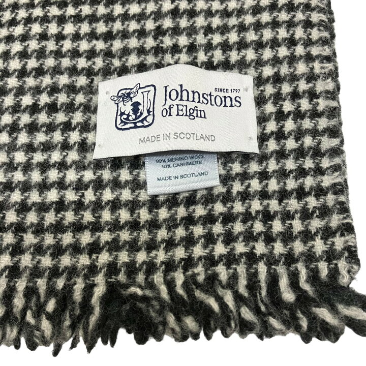 楽天市場】【中古】JOHNSTONS OF ELGIN ハウンドトゥース、チェック  