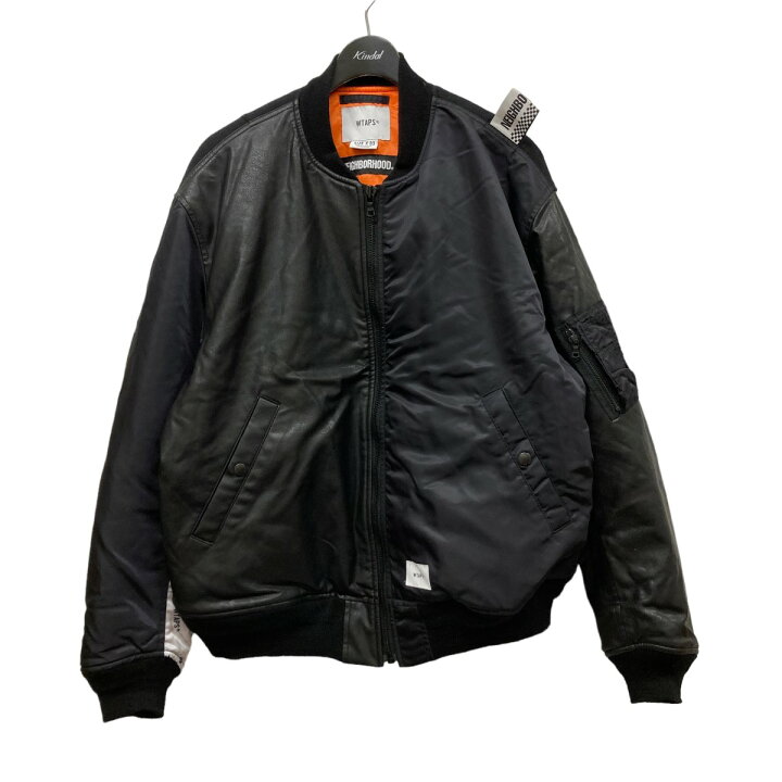 楽天市場】【中古】WTAPS×NEIGHBORHOOD 19AW 異素材切替MA-1ジャケット 