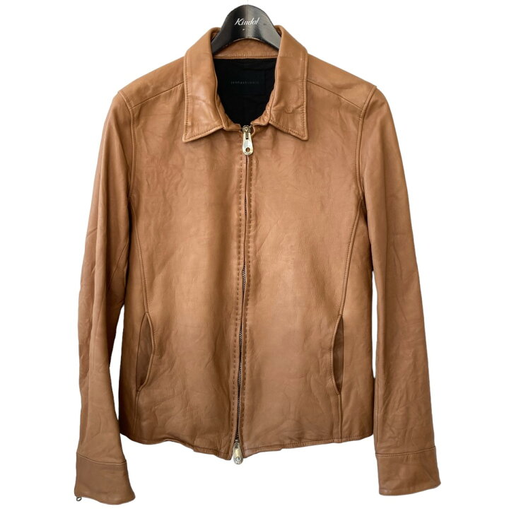 楽天市場】【中古】junhashimoto LEATHER JACKET レザージャケット 