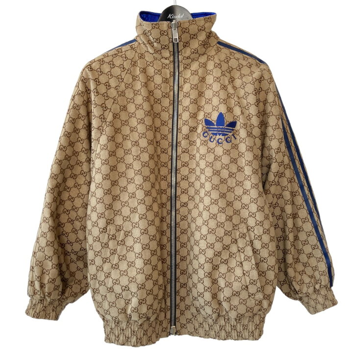 楽天市場】【中古】GUCCI×ADIDASGGキャンバスリバーシブルジャケット 