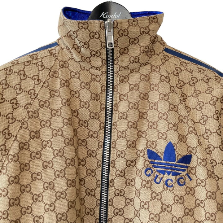 楽天市場】【中古】GUCCI×ADIDASGGキャンバスリバーシブルジャケット  