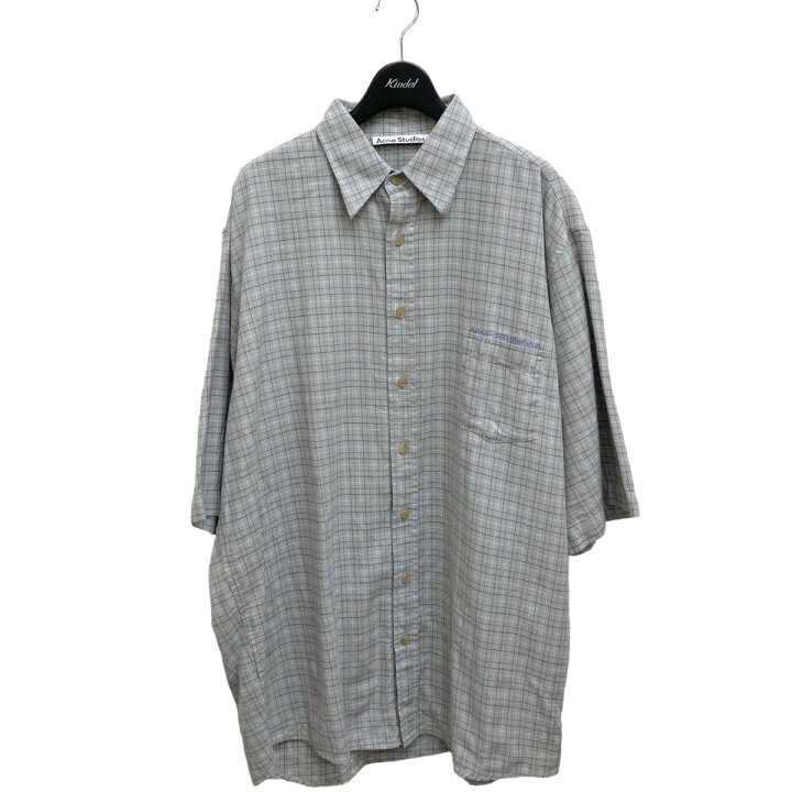 楽天市場】【中古】ACNE STUDIOS 半袖シャツ FN-MN-SHIR000590 ライト 