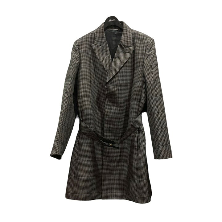 楽天市場】【中古】Christian Dior 22AW CDバックルウールコート 