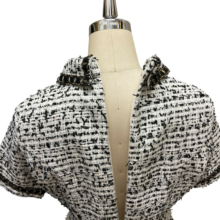 楽天市場】【中古】EmiriaWizTweed la frange one-piece ツイード半袖 