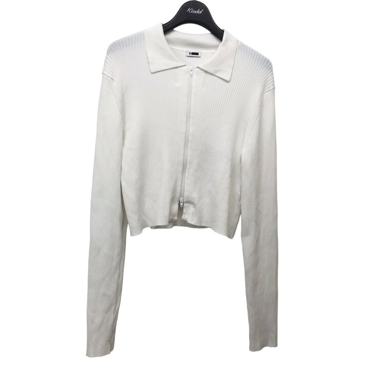 楽天市場】【中古】H BEAUTY＆YOUTH 「RAYON NYLON RIB ZIP CARDIGAN 