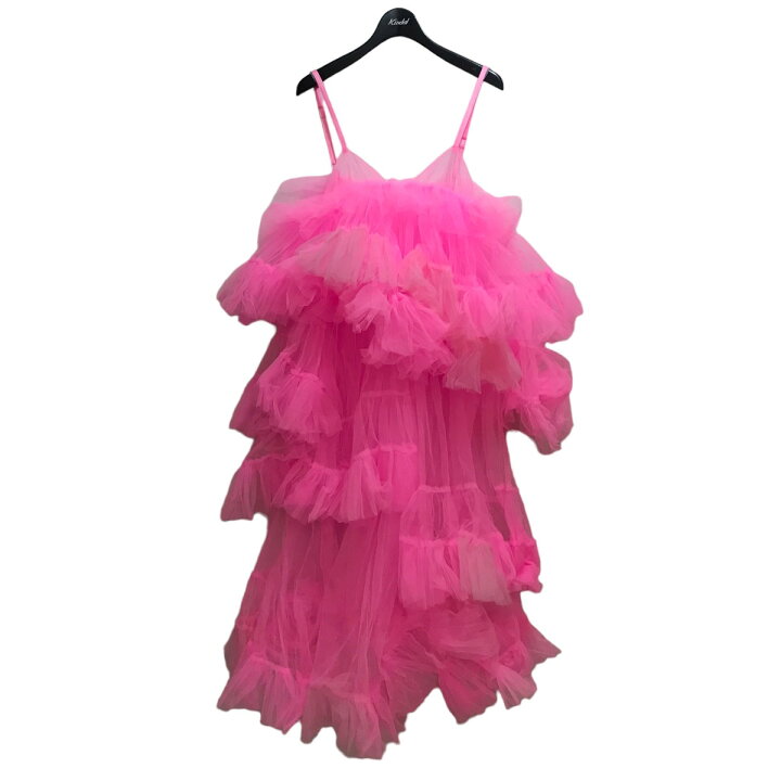 楽天市場】【中古】VIVIANO 24SS TIERED DRESS チュールワンピース 
