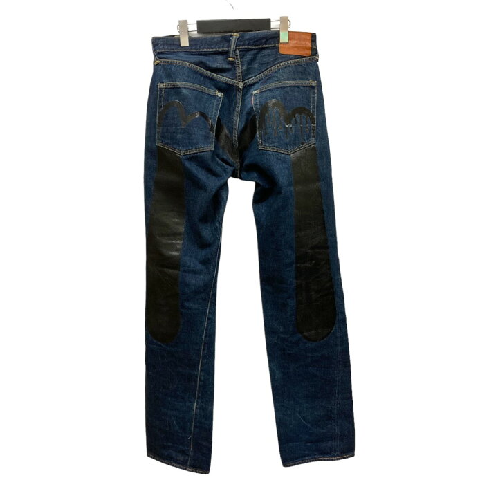 楽天市場】【中古】EVISU 大黒カモメペイントデニムパンツ インディゴ  
