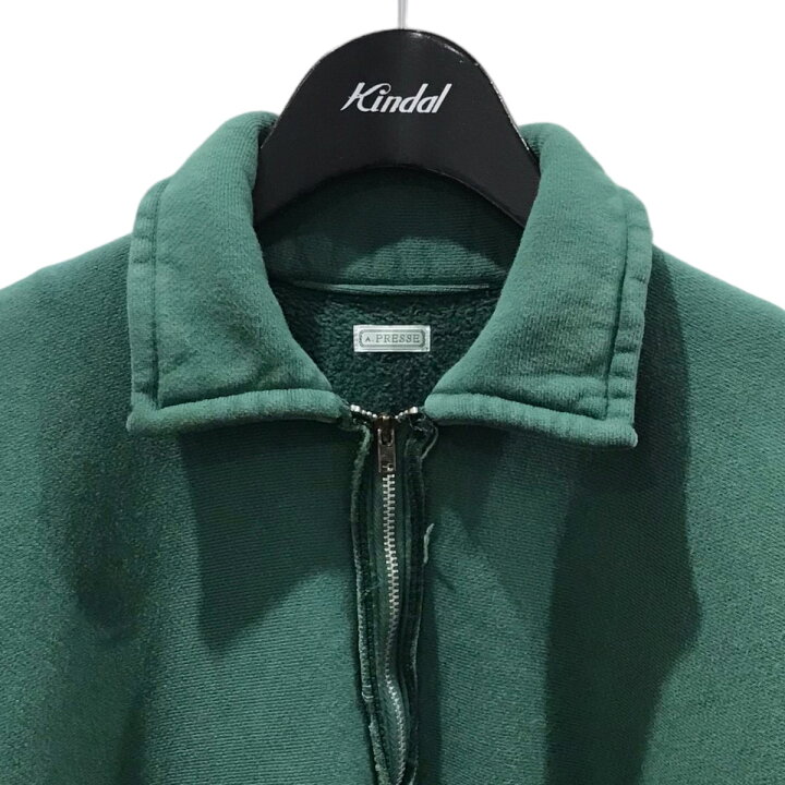 楽天市場】【中古】A．PRESSE 24SS 加工ハーフジッププルオーバー 