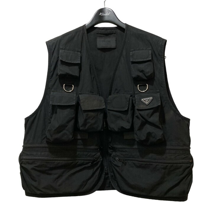 楽天市場】【中古】PRADA2024SS Re-Nylon ナイロンベスト SGC499 