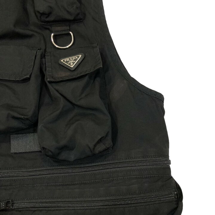 楽天市場】【中古】PRADA2024SS Re-Nylon ナイロンベスト SGC499 