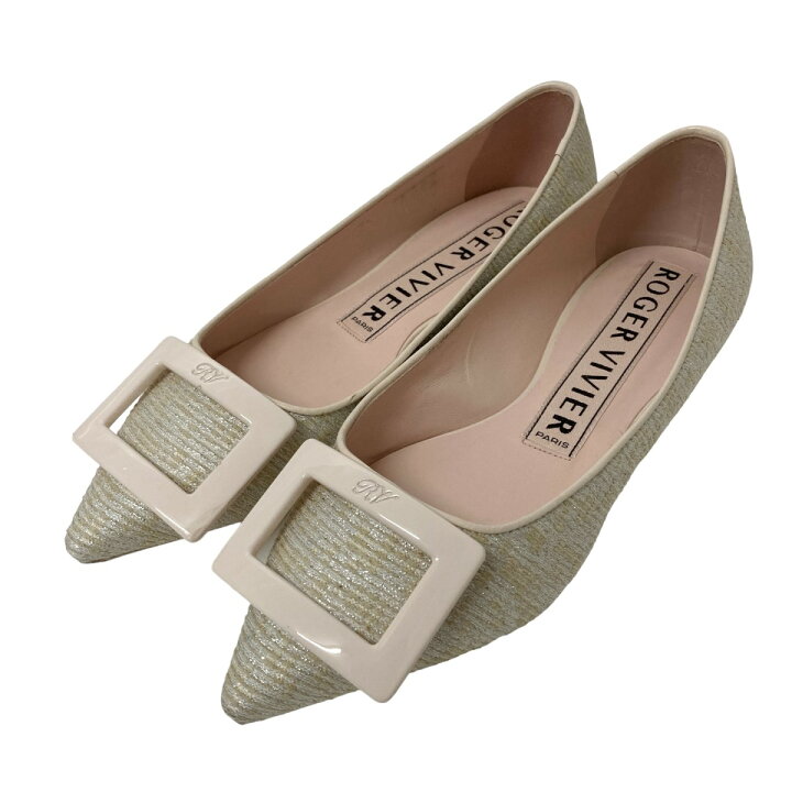 楽天市場】【中古】Roger Vivier フラットシューズ RVW57531320RM 