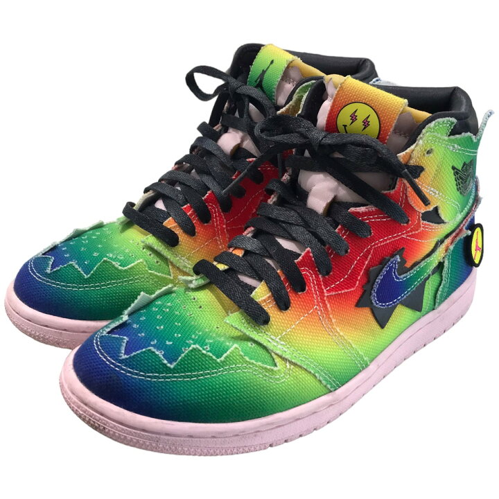 楽天市場】【中古】NIKE×J Balvin「Air Jordan 1 High OG Rainbow  