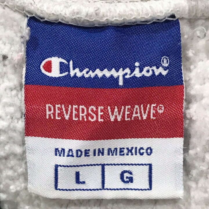 楽天市場】【中古】champion 90s プルオーバーパーカー REVERSE WEAVE 