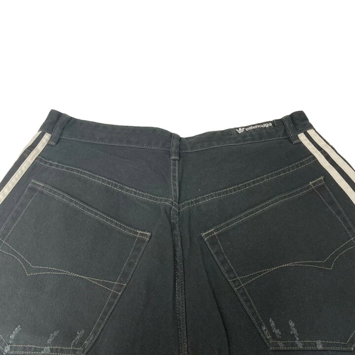 楽天市場】【中古】BALENCIAGA×adidas 23SS BAGGYサイドラインバギー 