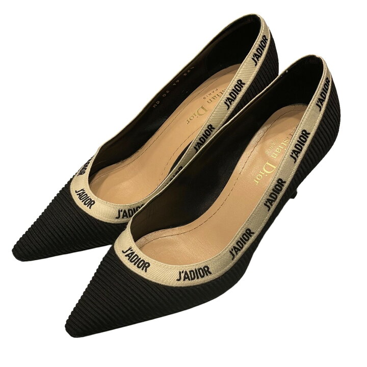 楽天市場】【中古】Christian Dior JADIOR パンプス ブラック サイズ 