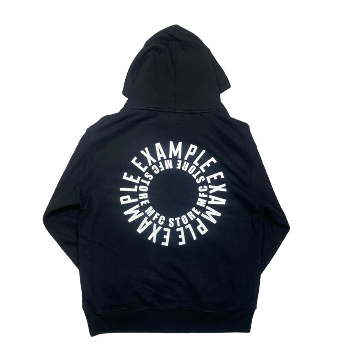 楽天市場】【中古】EXAMPLE×MFC STORE プルオーバーパーカー ブラック 
