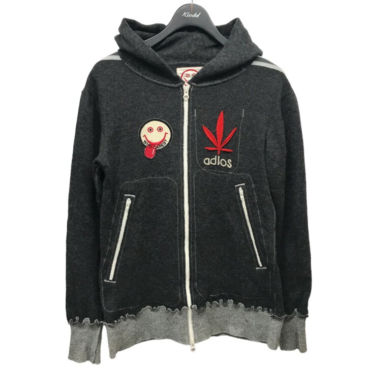 楽天市場】【中古】A LOVE MOVEMENT ワッペンカシミヤパーカー グレー 