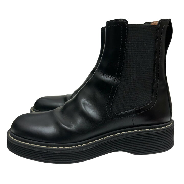楽天市場】【中古】MARNI サイドゴアブーツ TCMR001302 ブラック 
