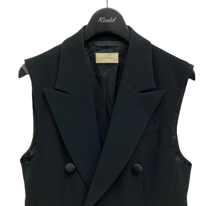 楽天市場】【中古】DES PRES 23SS ダブルクロス ダブルブレストジレ 22 