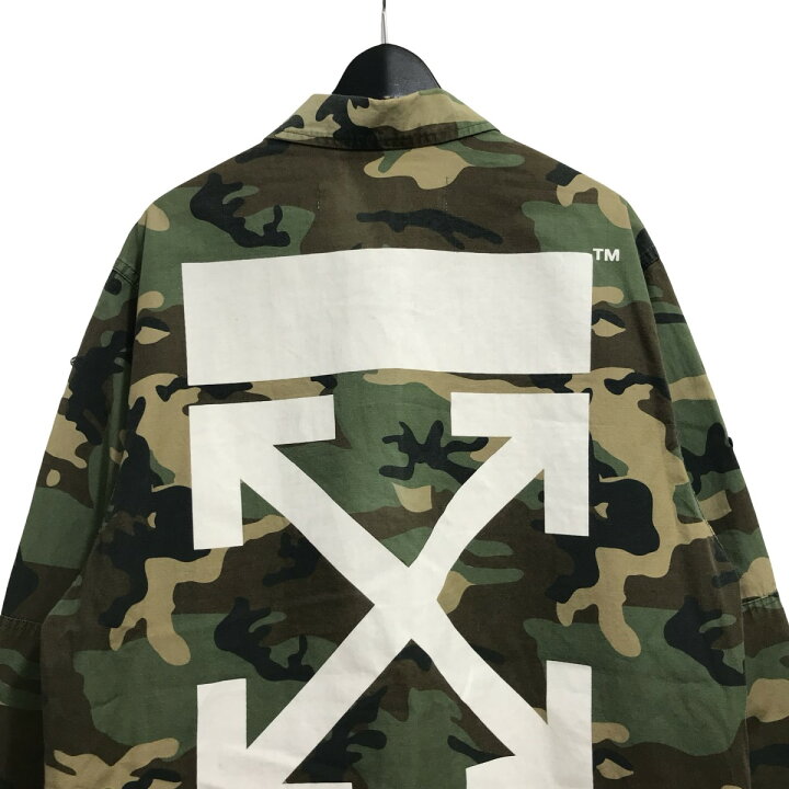 楽天市場】【中古】OFFWHITE 17AW フィールドジャケット
