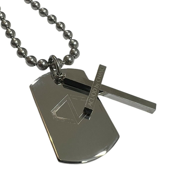 楽天市場】【中古】ACUOD by CHANU Cross Layerd ACUOD Tag ロゴクロス 