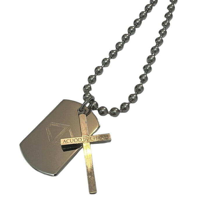 楽天市場】【中古】ACUOD by CHANU Cross Layerd ACUOD Tag ロゴクロス 