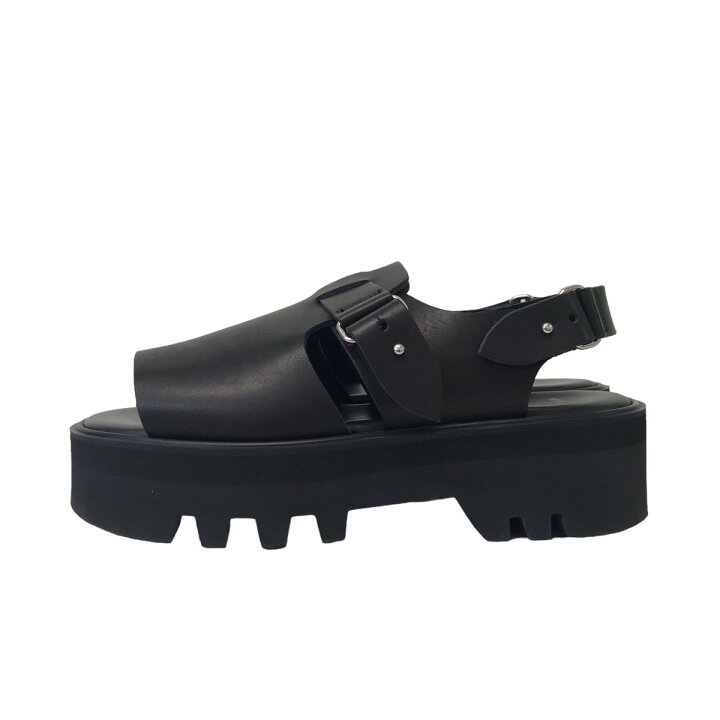 楽天市場】【中古】HYKE×BEAUTIFUL SHOESOPEN TOE SANDALS オープン  