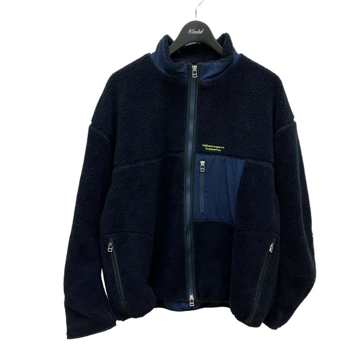 楽天市場】【中古】yoshio kuboフリースジャケット YKF19807 ネイビー 