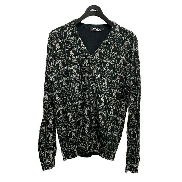 楽天市場】【中古】Hysteric Glamour ガールロゴ 総柄カーディガン  