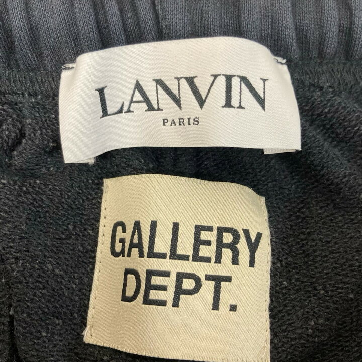 楽天市場】【中古】GALLERY DEPT×LANVIN スウェットパンツ グレー  
