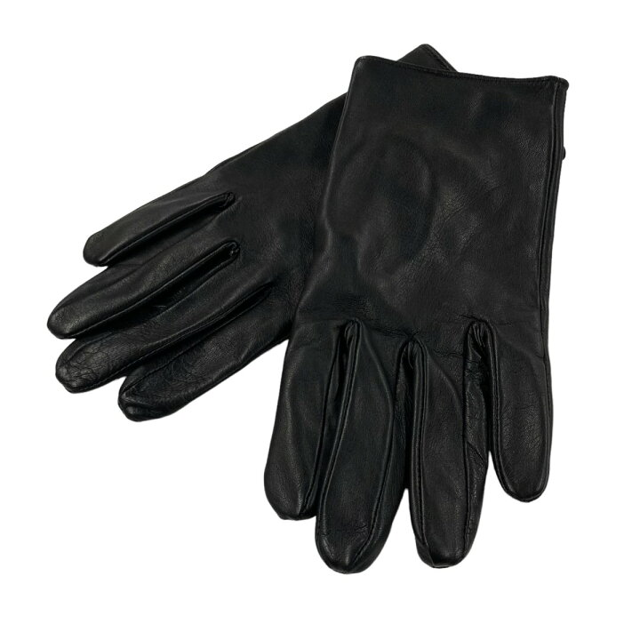 楽天市場】【中古】ERNEST W．BAKER Black Leather Gloves レザー 
