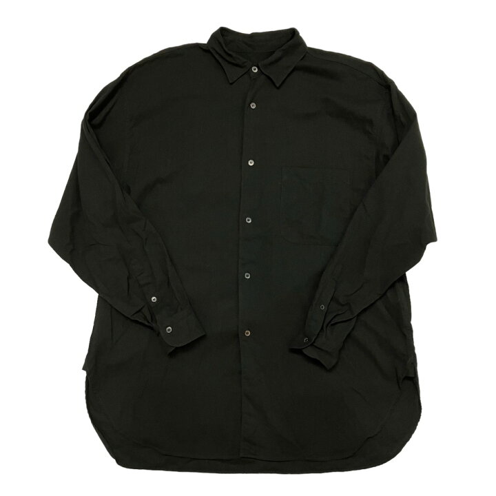 楽天市場】【中古】COMOLI24SS オックスシャツ Z01-02022 ブラック 