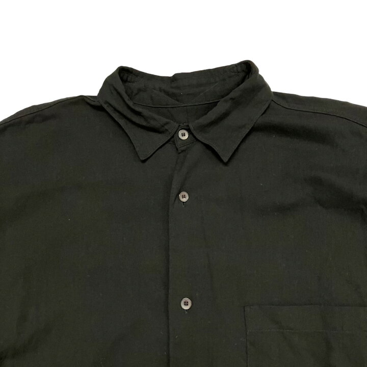 楽天市場】【中古】COMOLI24SS オックスシャツ Z01-02022 ブラック 