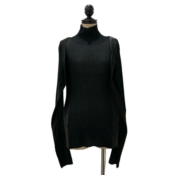楽天市場】【中古】sacai 2024SS ドッキングリブニット 24-07233 