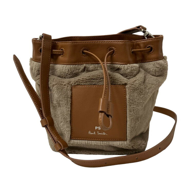 楽天市場】【中古】Paul Smith フェイクファーショルダーバッグ 
