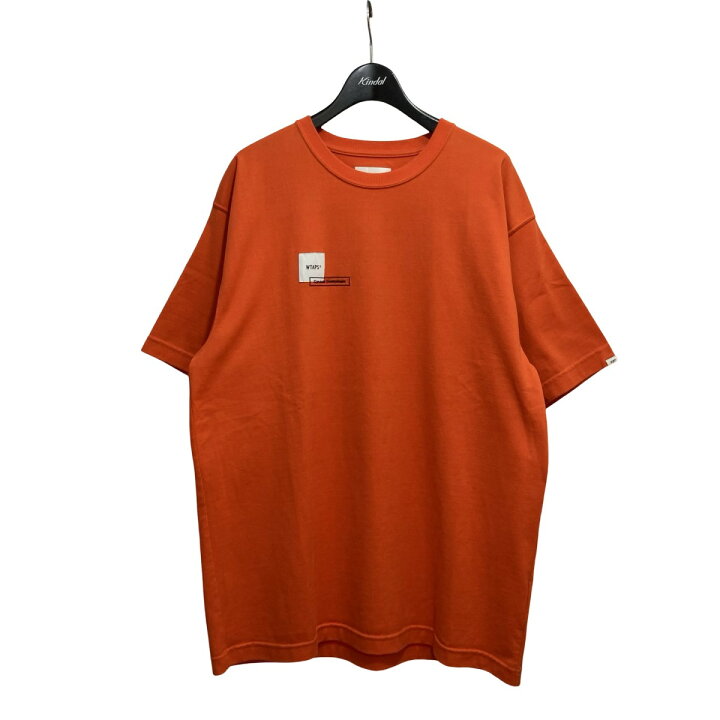 楽天市場】【中古】WTAPS 胸ロゴTシャツ 231ATDT-CSM05S オレンジ  