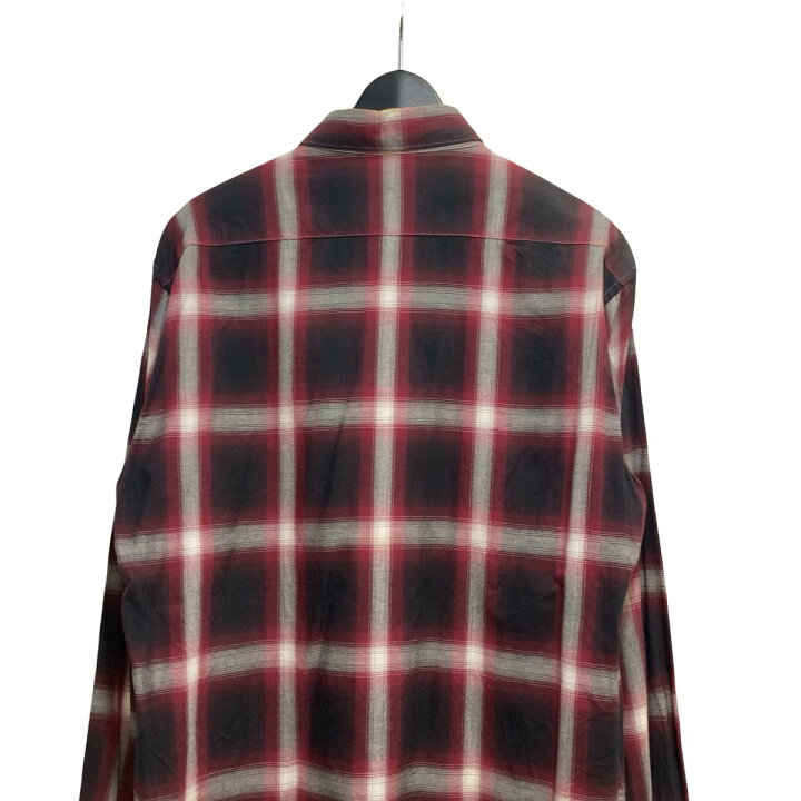 楽天市場】【中古】Saint Laurent Paris 14AW オンブレチェックシャツ 