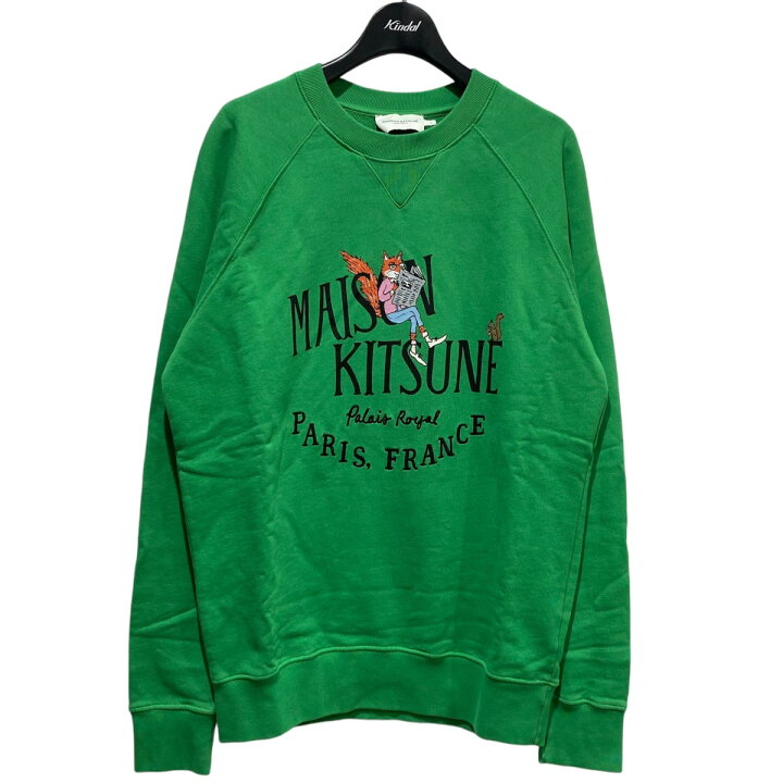 楽天市場】【中古】MAISON KITSUNE×OLYMPIA ロゴプリント スウェット  