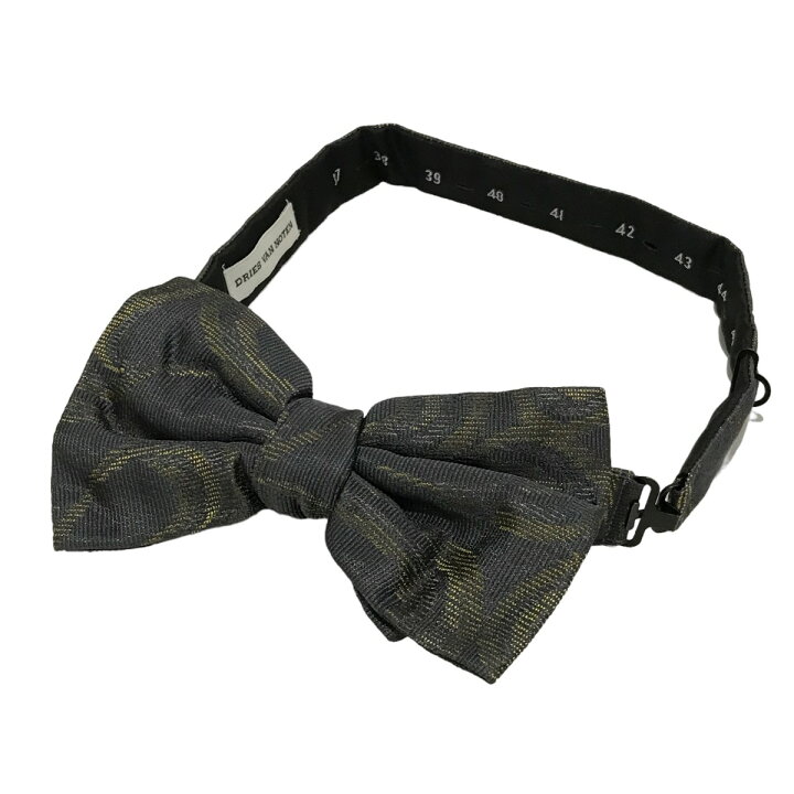 楽天市場】【中古】DRIES VAN NOTEN 蝶ネクタイ グレー 【070924 