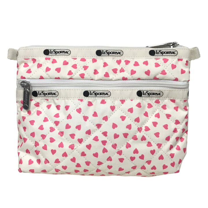 楽天市場】【中古】LeSportsac×Megumi Kanzaki ハートプリントポーチ 