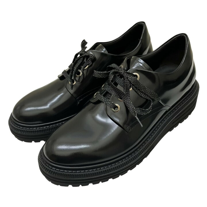 楽天市場】【中古】EMPORIO ARMANI レザーシューズ X4C604 ブラック 