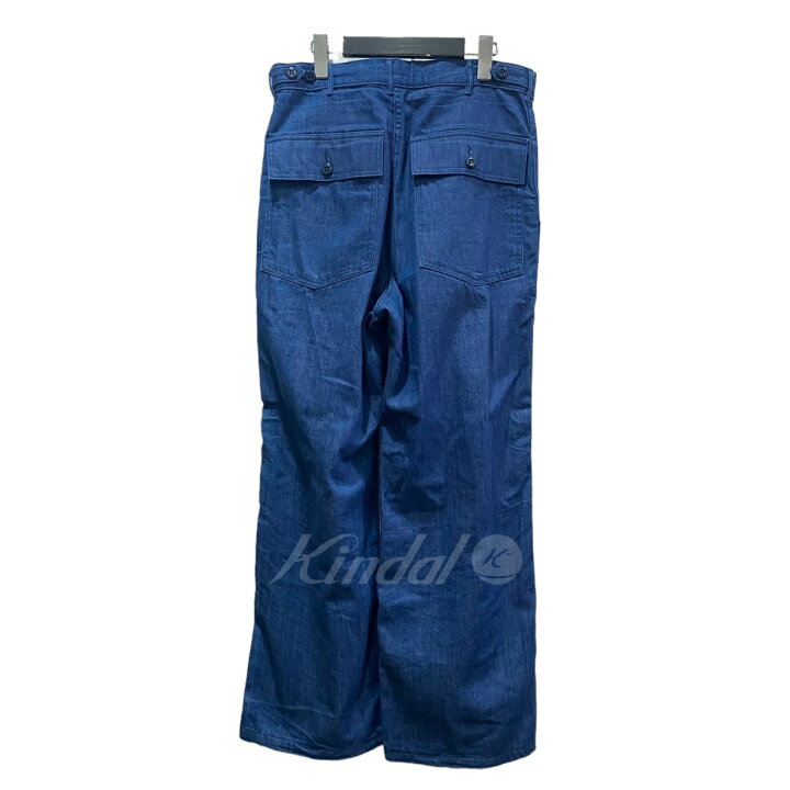 楽天市場】【中古】HYKE21AW ｢DENIM BAKER PANTS｣デニムベイカーパンツ  